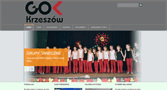 Desktop Screenshot of krzeszowgok.pl